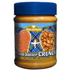 Арахисовая паста Encampa Peanut Butter Crunchy 340гр с дроблённым орехом